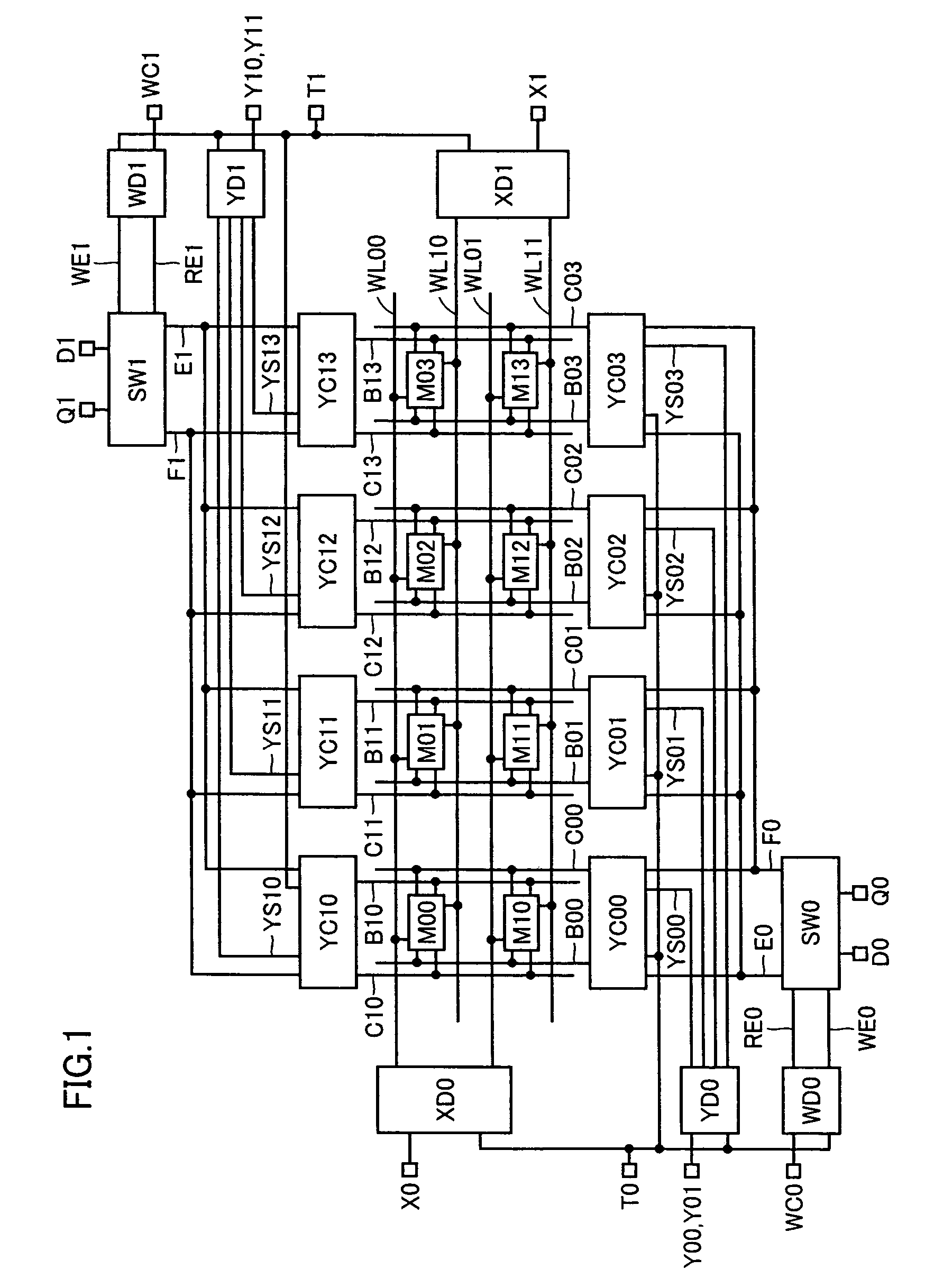 Multiport semiconductor memory device capable of sufficiently steadily holding data and providing a sufficient write margin