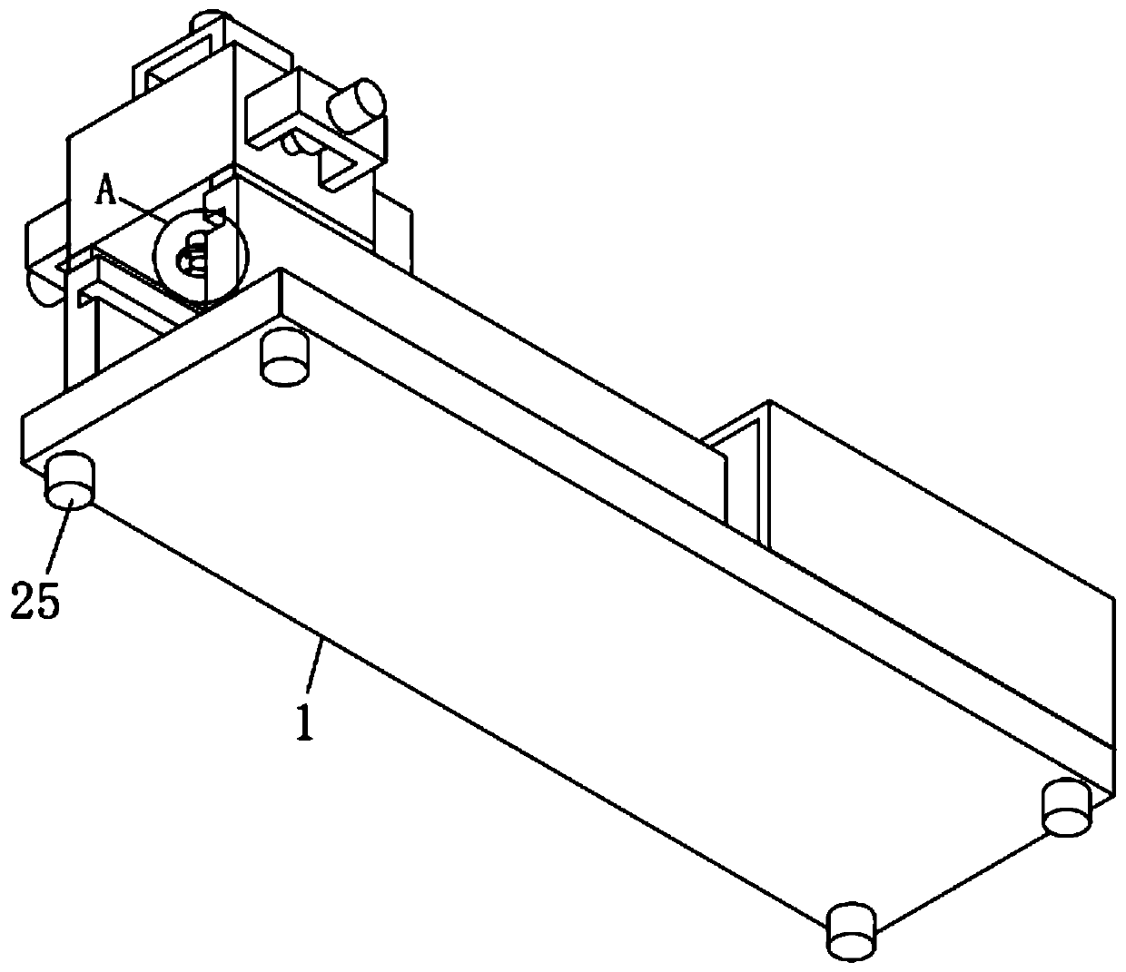 Insulating plate molding press