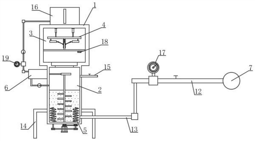 Jet water-saving irrigation equipment with quantitative and constant-pressure functions