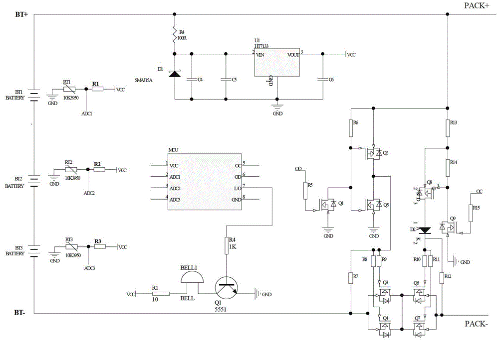 Lithium-ion battery over-temperature protection system and method