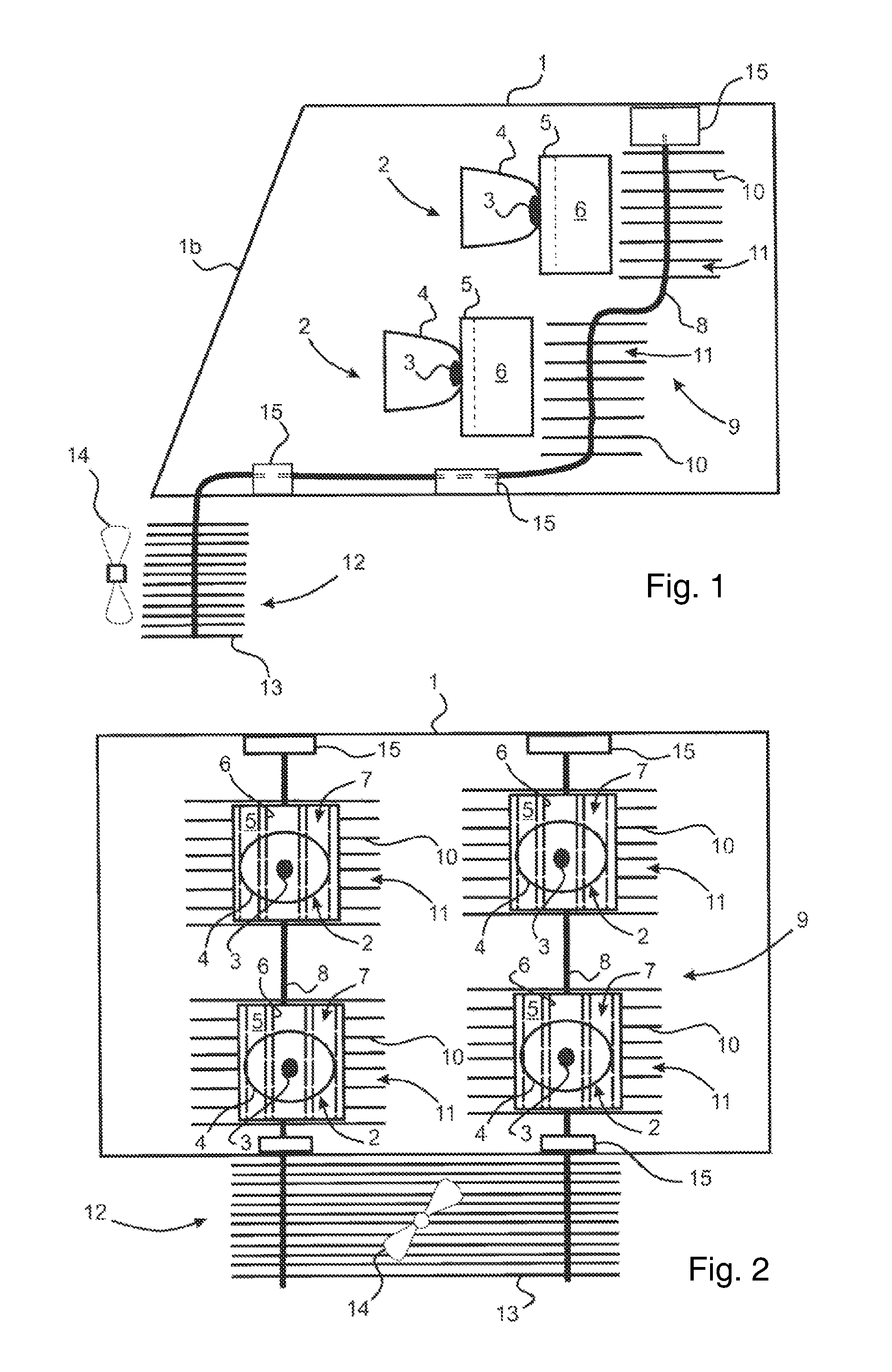 Device for cooling an optical module for a motor vehicle headlight