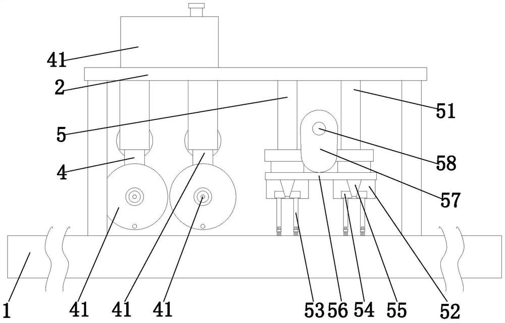 Processing system for preparing eye shadow as eye beauty cosmetic