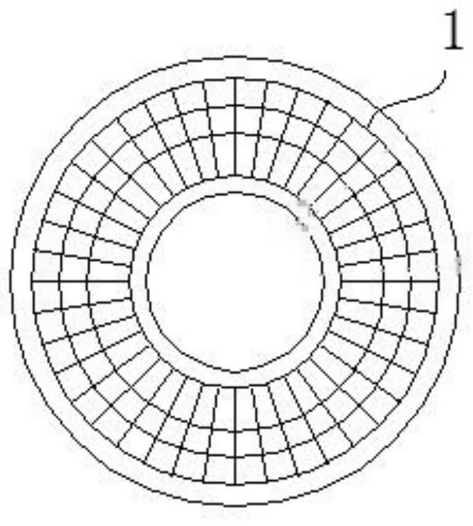 Self-healing sand filter cap and its installation and use method