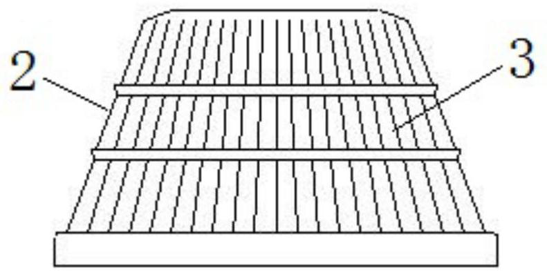 Self-healing sand filter cap and its installation and use method