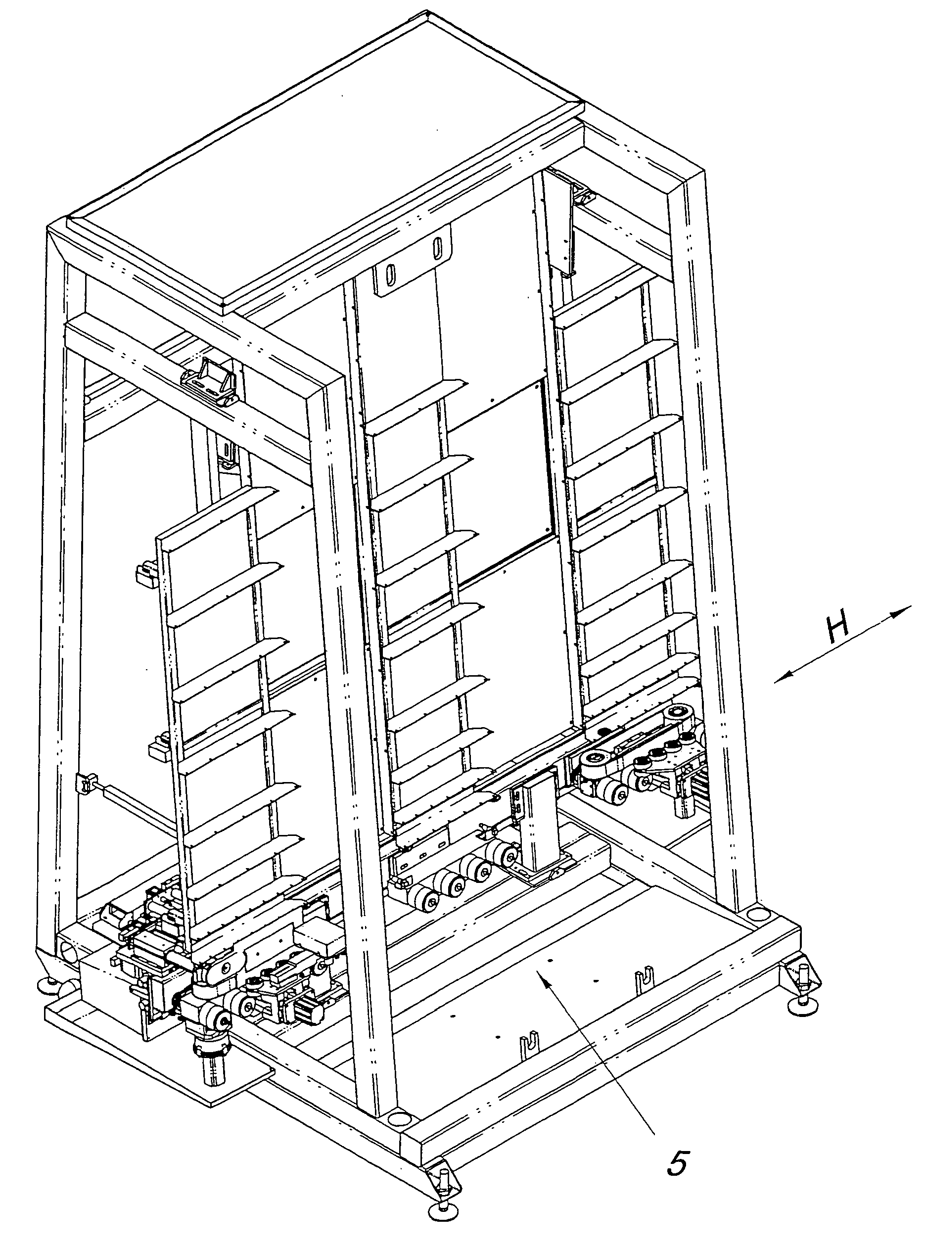 Automatic machine for arrissing and grinding the edges of glass sheets