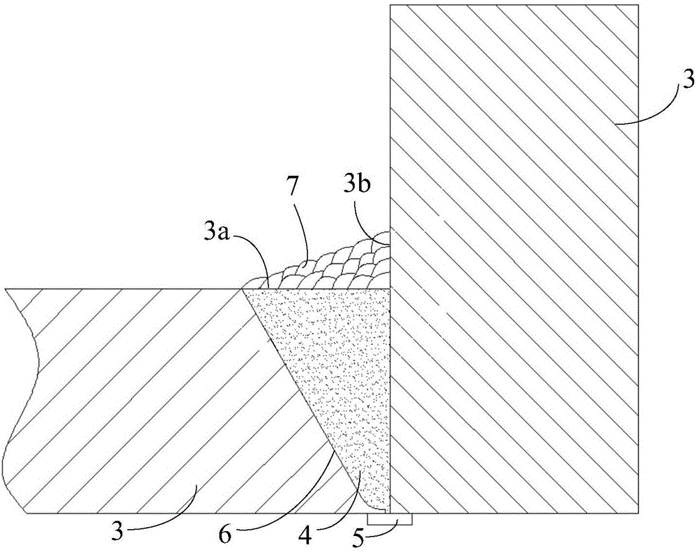 Fillet welding method based on arc welding robot