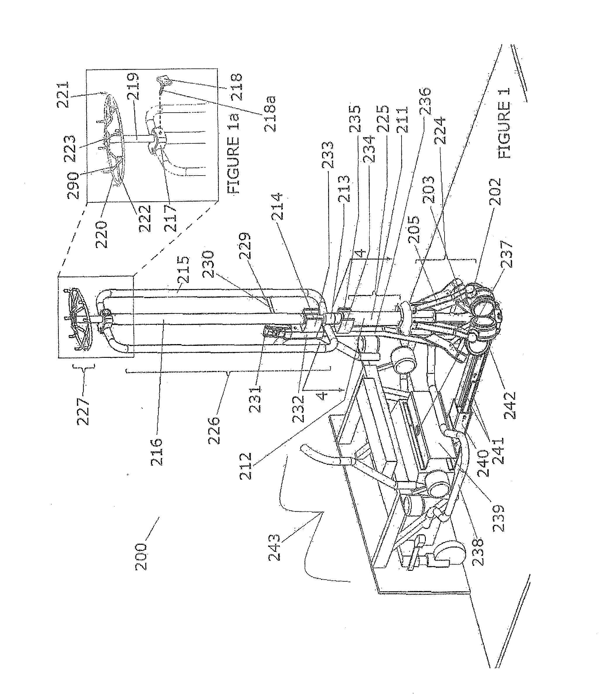 Transformable intravenous pole