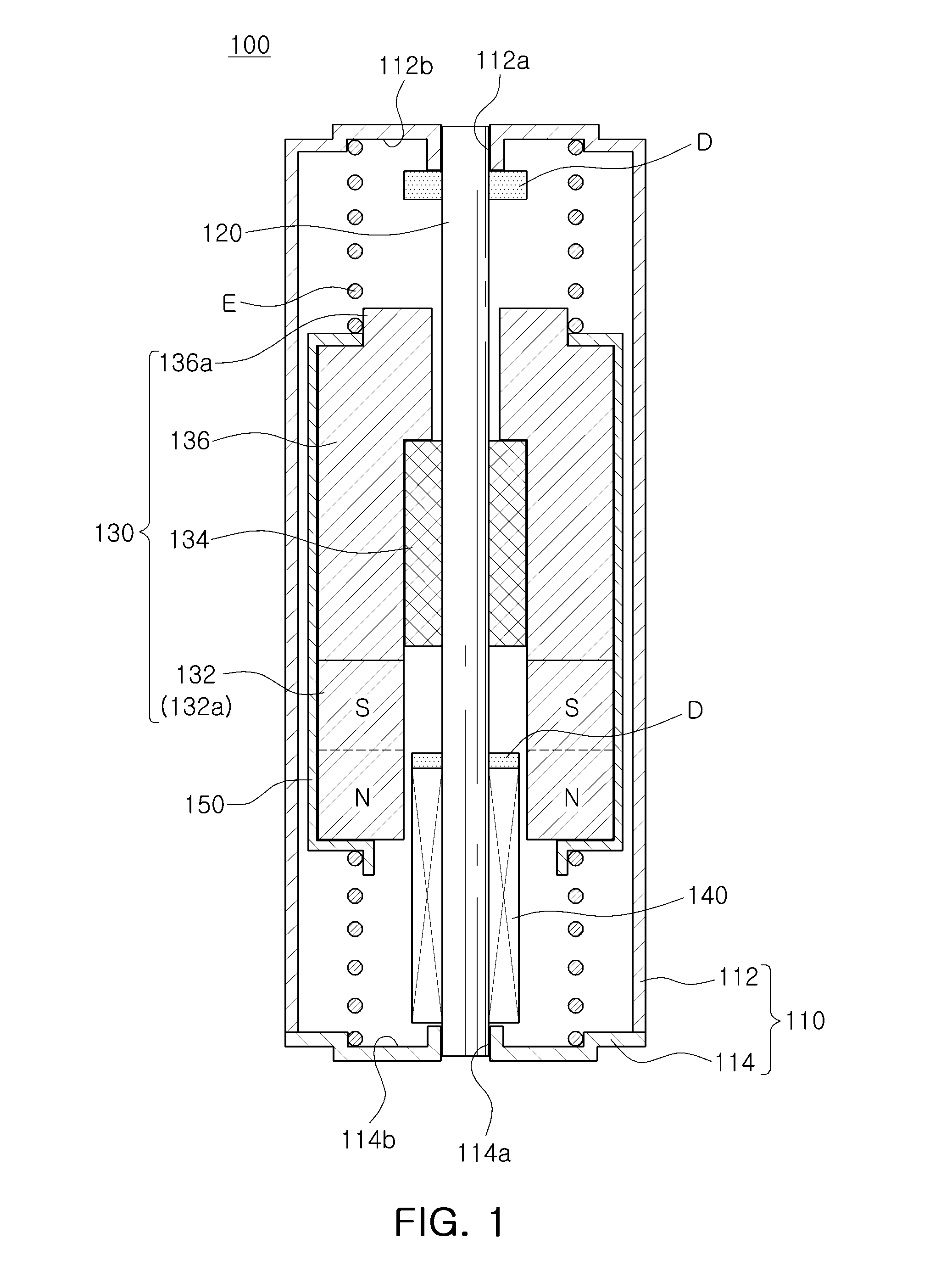 Vibrator and electronic device including the same