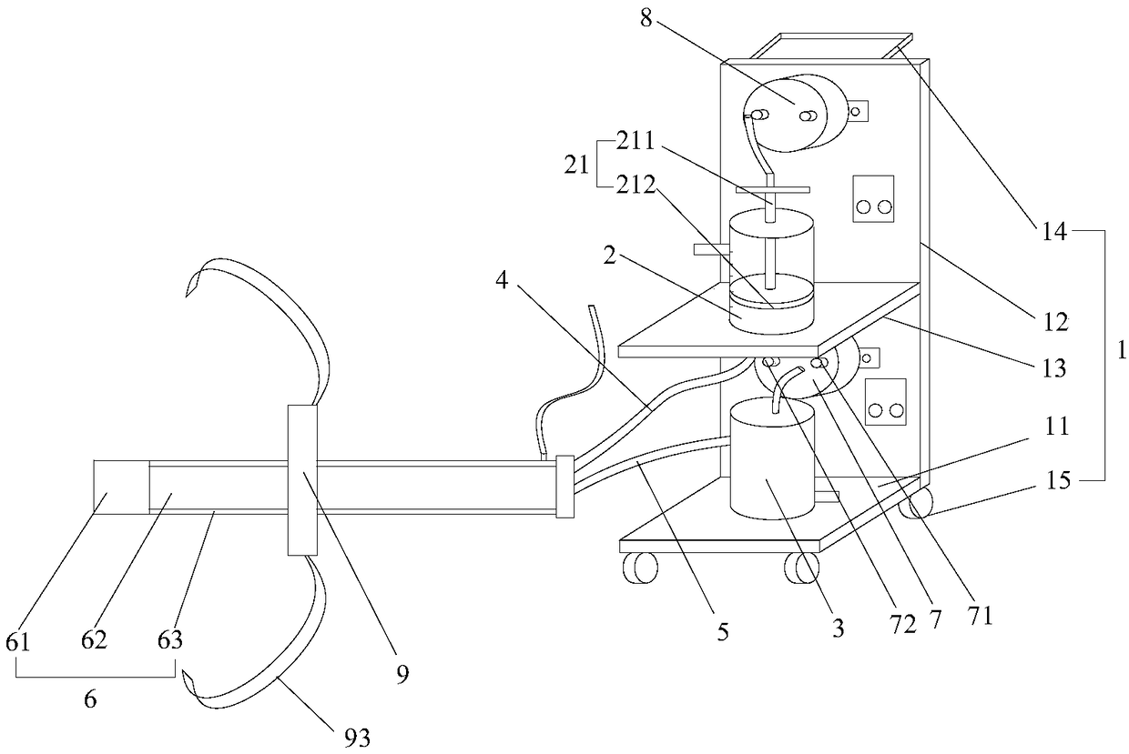 Pediatric negative pressure gastric lavage device for pediatricians