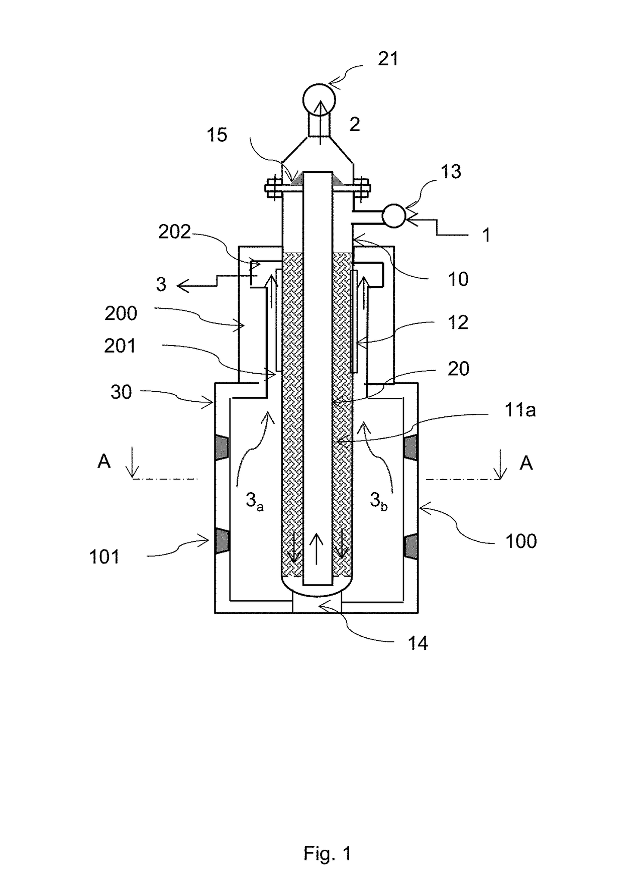 Enhanced efficiency endothermic reactor for syngas production with flexible heat recovery to meet low export steam generation