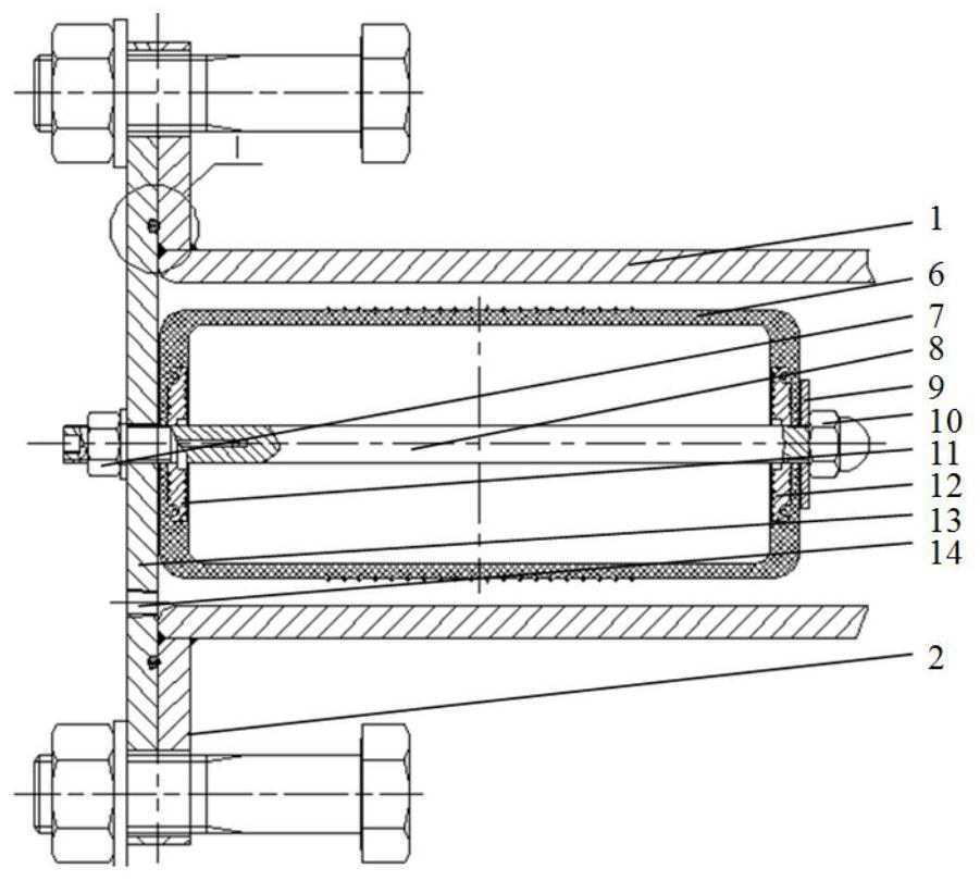 Air bag plugging device for explosion valve maintenance