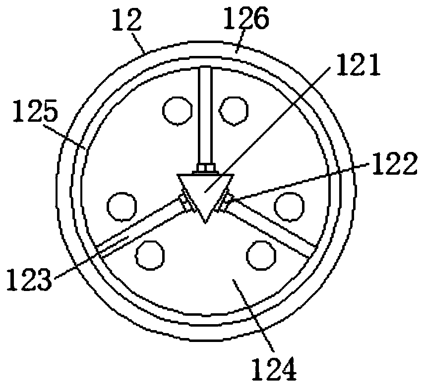 Extraction and separation device for vegetable oil production