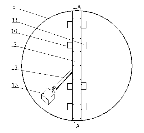 Five-drive spherical robot using mixed synchronous belt