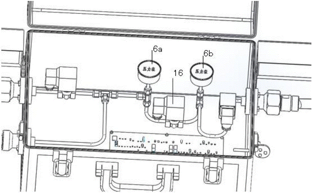 GIS constant-pressure air complementing device