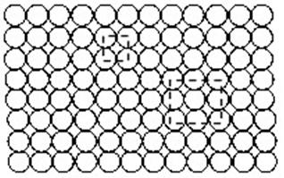 LED with two-dimensional photonic crystals