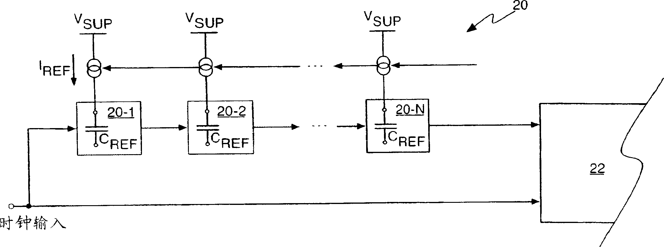 A switched capacitor circuit compensation apparatus and method