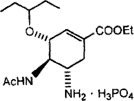 Process for the preparation of (3r,4r,5s)-4,5-epoxy-3-(1-ethylpropoxy)-1-cyclohexene-1-carboxylic acid ethyl ester