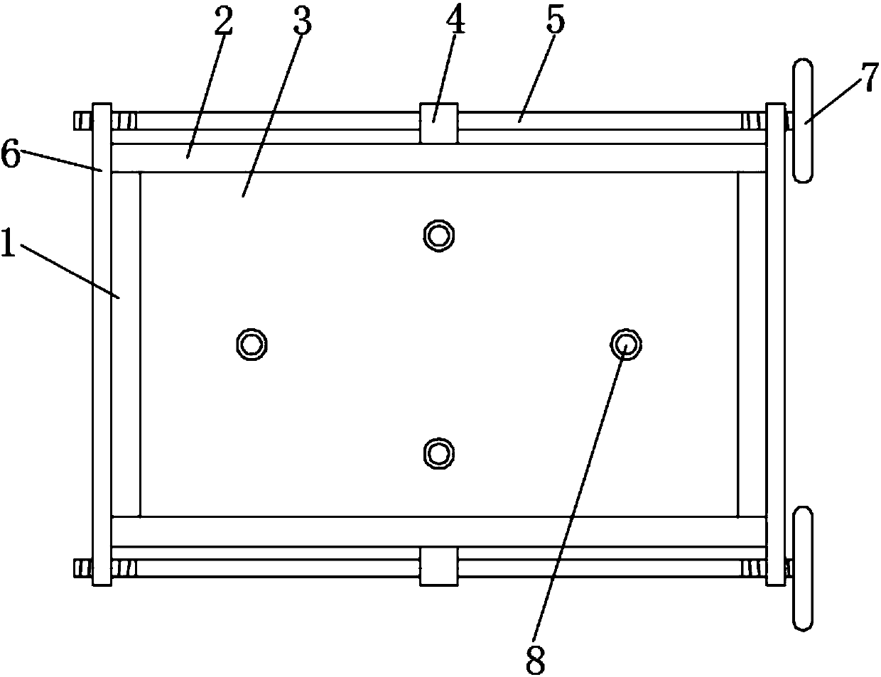 Simple and convenient concrete block combination mold