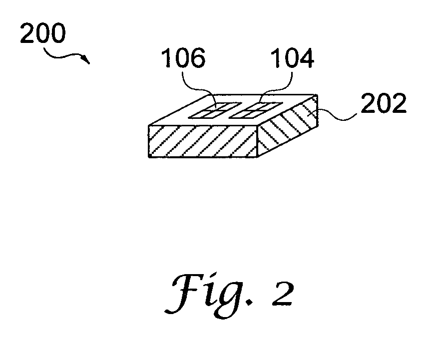 Acoustic wave sensor packaging for reduced hysteresis and creep