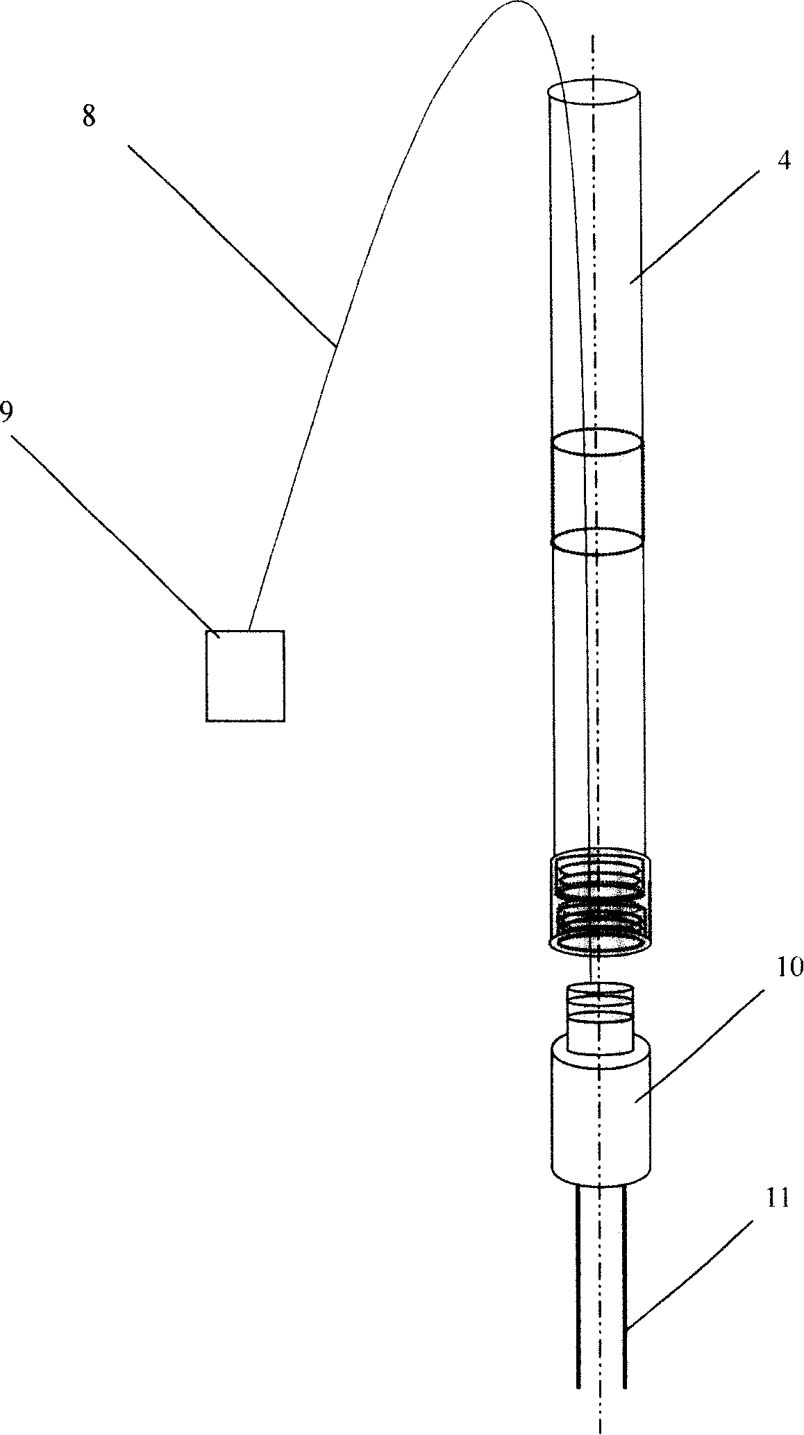 Method for determining soil moisture and its modified device