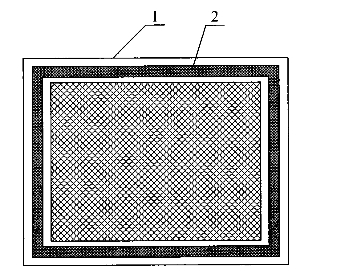 Motherboard and substrate of LCD (Liquid Crystal Display) panel and manufacture method of substrate