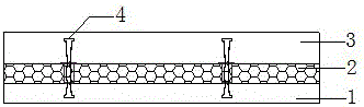 Prefabricated sandwich-type thermal-insulation wallboard, and preparing method thereof