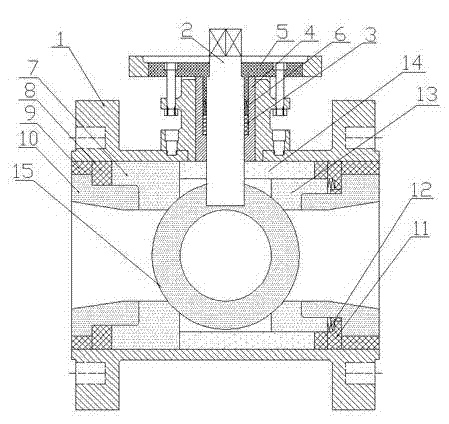 Ceramic ball valve