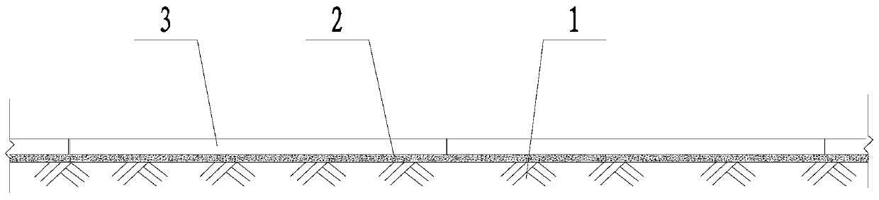 Assembled parking lot and paving method thereof