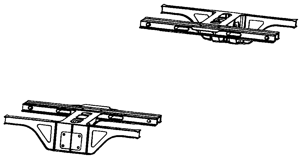 Manufacturing method of subway vehicle chassis