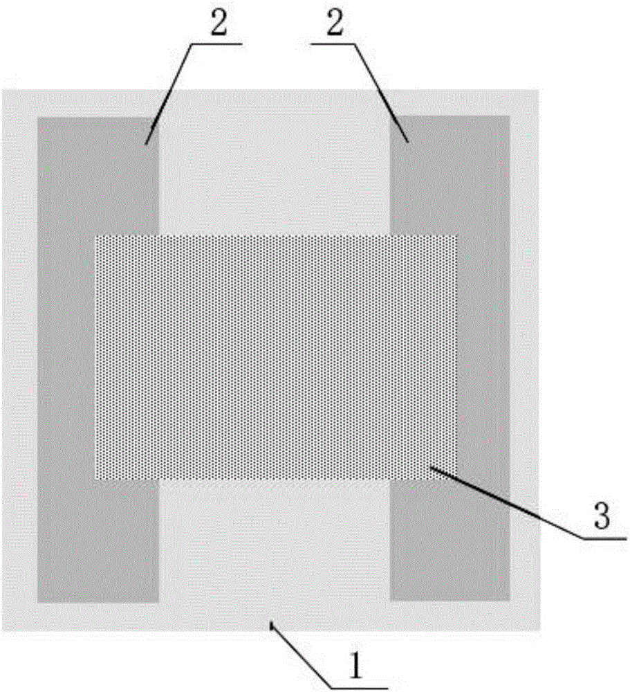 Palladium-silver nano-film hydrogen-sensitive element and manufacturing method