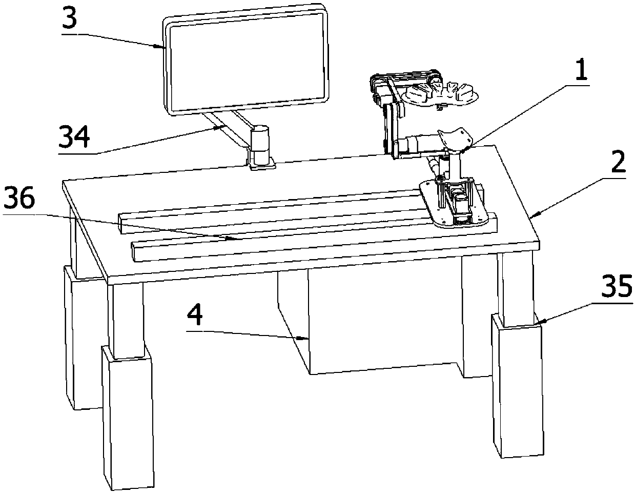 Intelligent hand rehabilitation training device