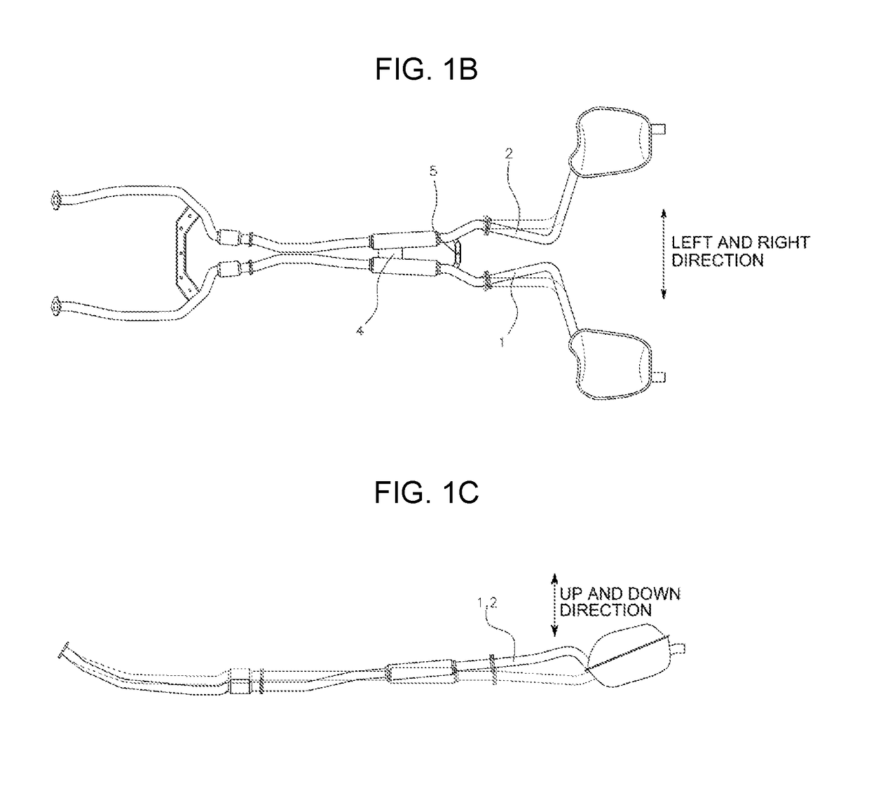 Structure of exhaust pipe