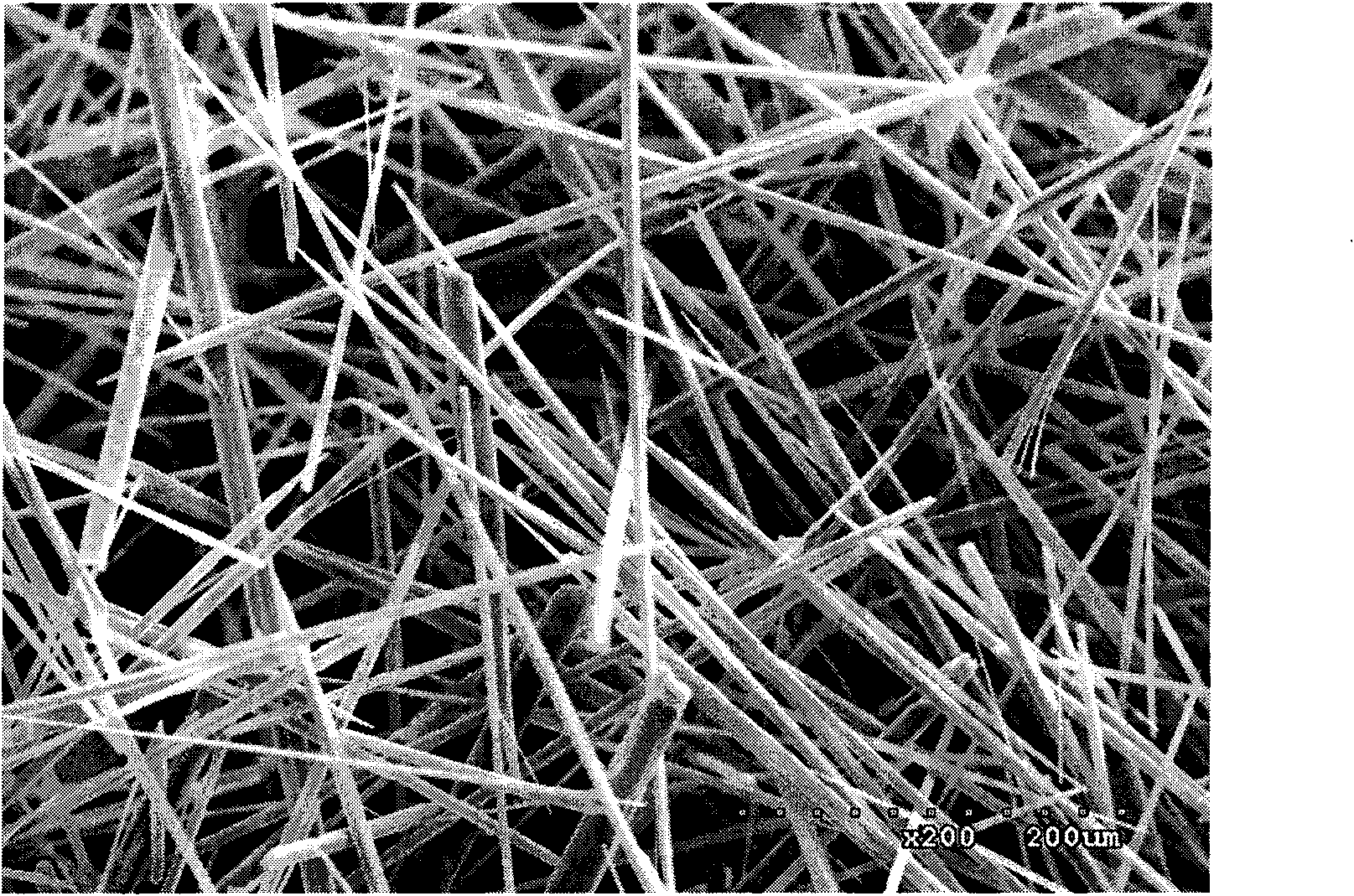 Method for producing dehydrated calcium sulfate whisker