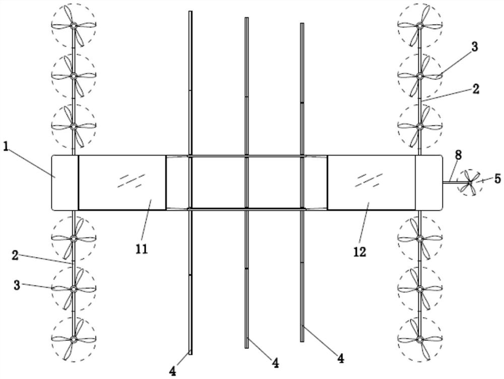 Co-rotating vertical take-off and landing membrane wing aircraft