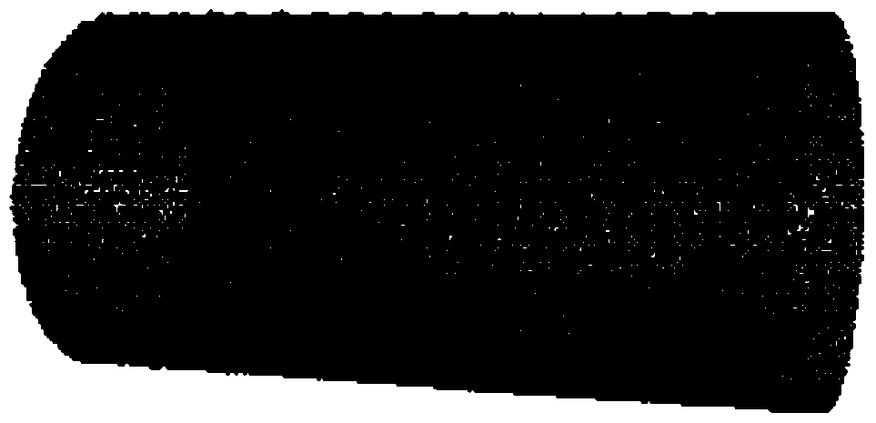 A rotating body fitting method and device based on three-dimensional point cloud data