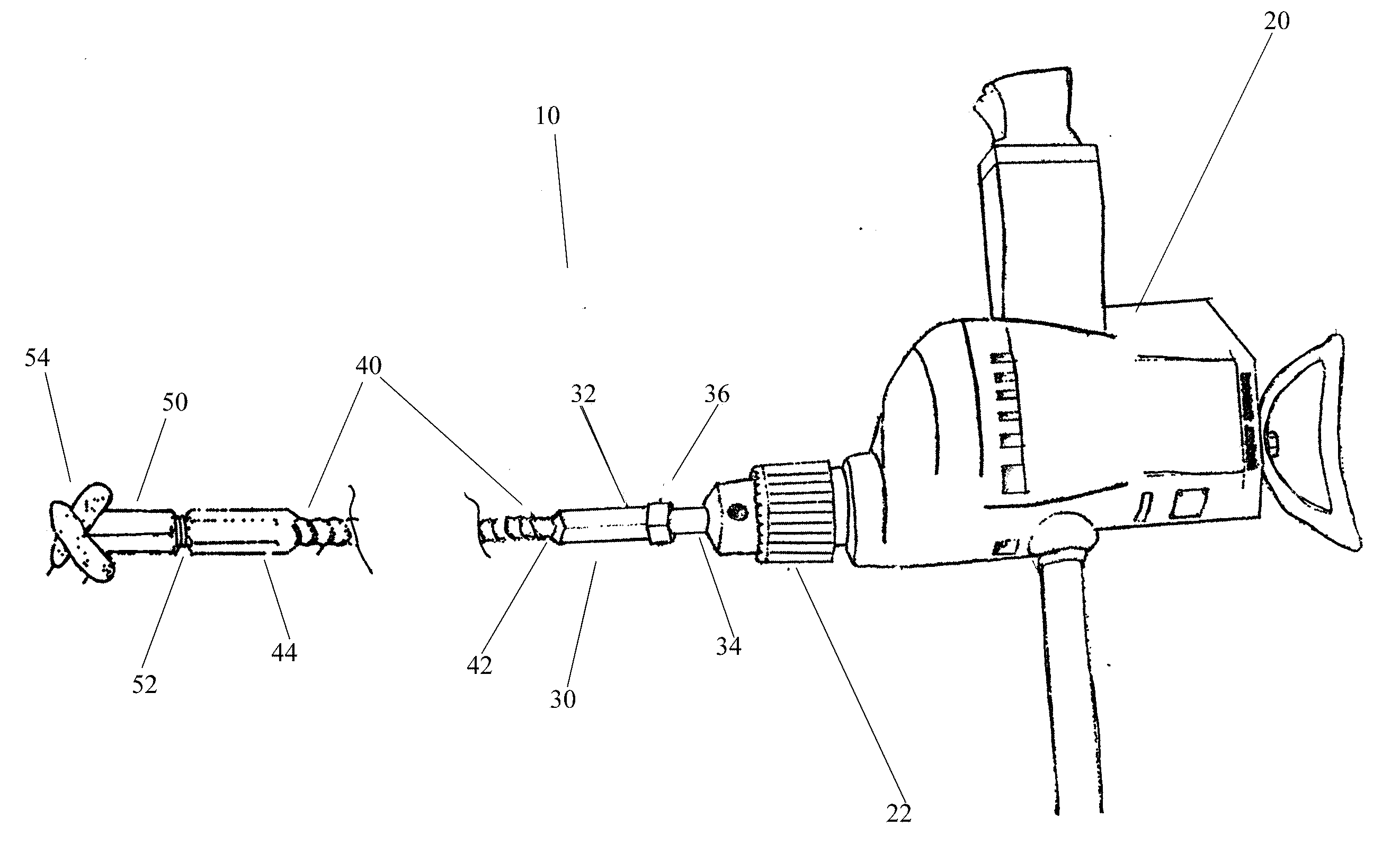 Lateral boring system