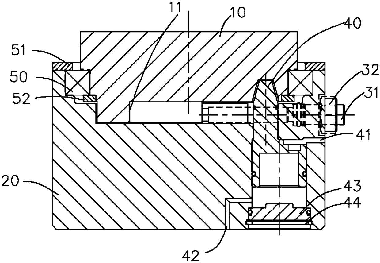 Angle locating and locking mechanism