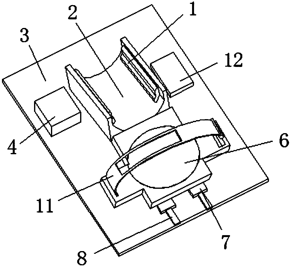 Neck fixing device for emergency surgery department