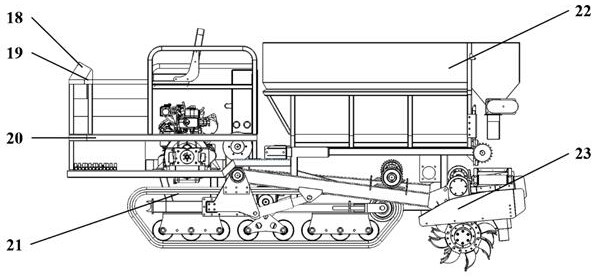 Intelligent orchard self-propelled double-row ditching fertilizer applicator and fertilizer application method