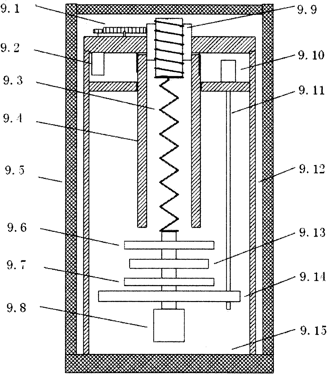 Down-hole all-directional tidal observation system