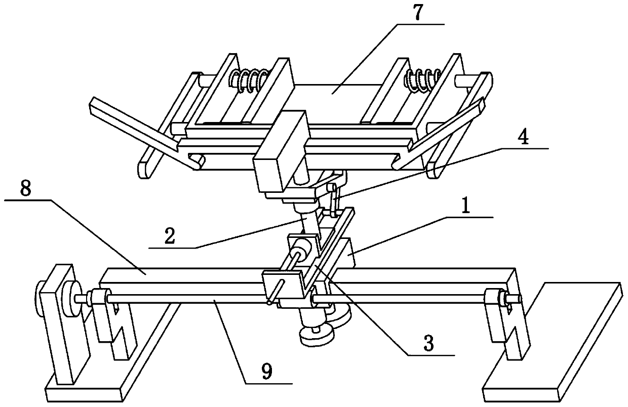 Railway loading, unloading and transferring device