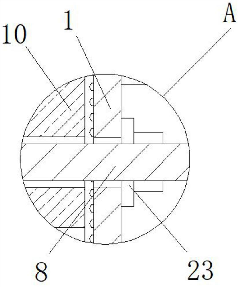 A self-sustaining air flotation screening device used in an anaerobic digestion reaction device