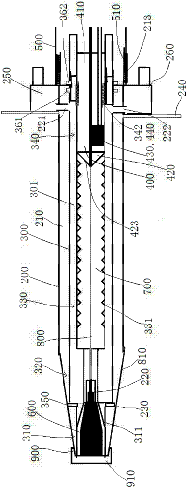 Water-cooled easy-to-clean laser output head with function of output light path and light extraction power detection