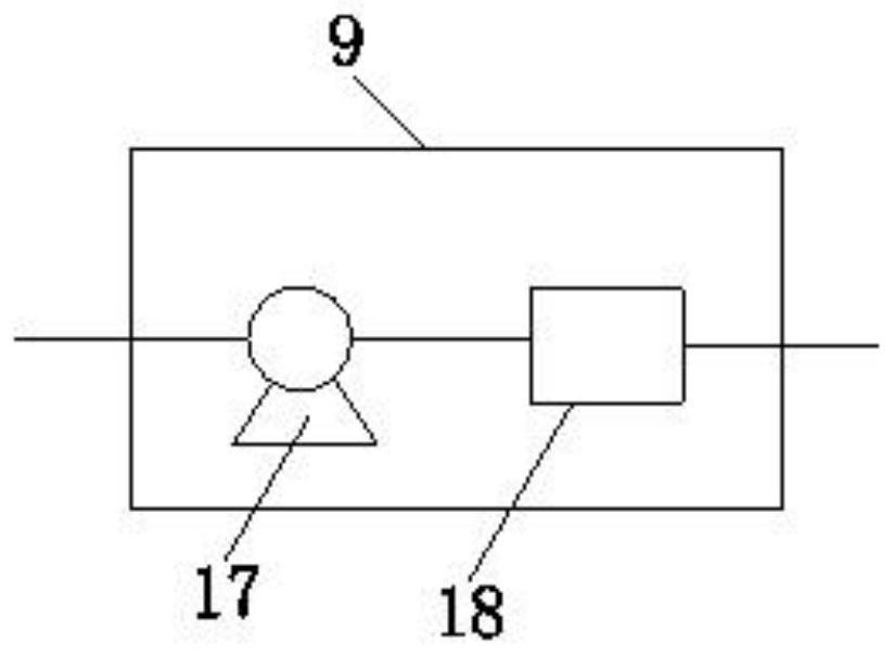 A suspended purification device