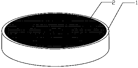 Dry type wool selection method for calligraphy brush wools