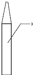 Dry type wool selection method for calligraphy brush wools