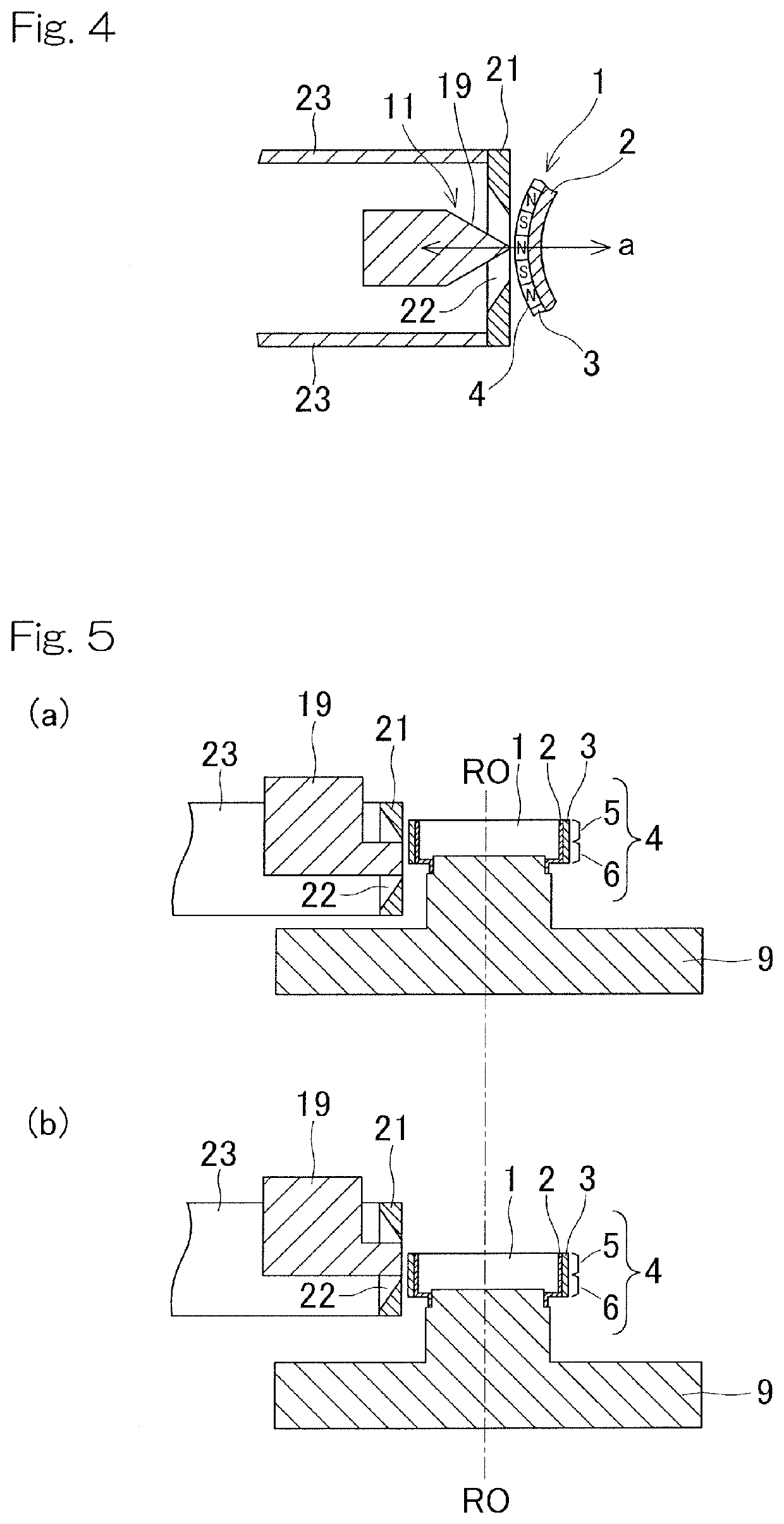 Magnetic encoder, and method and device for producing same