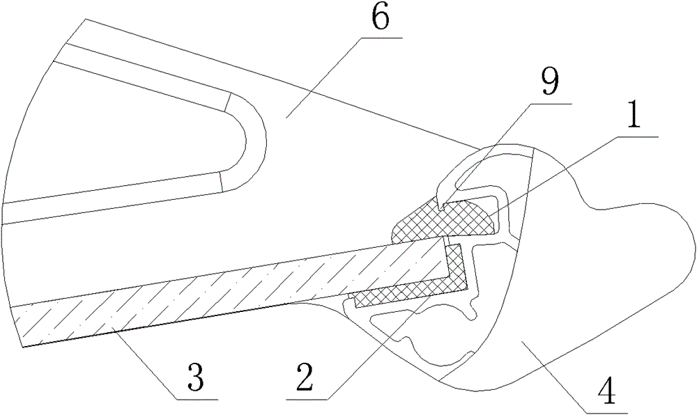 Vehicle luggage rack and installation method