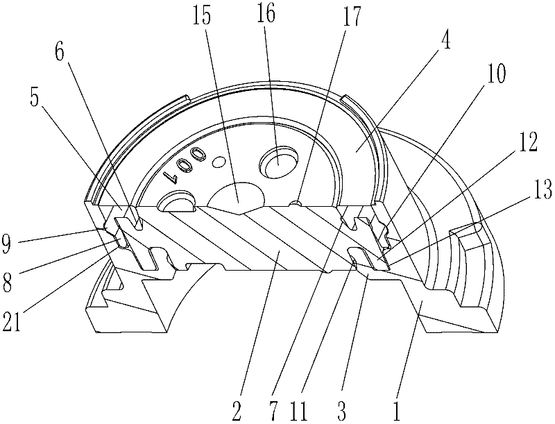 Combination cap for infusion