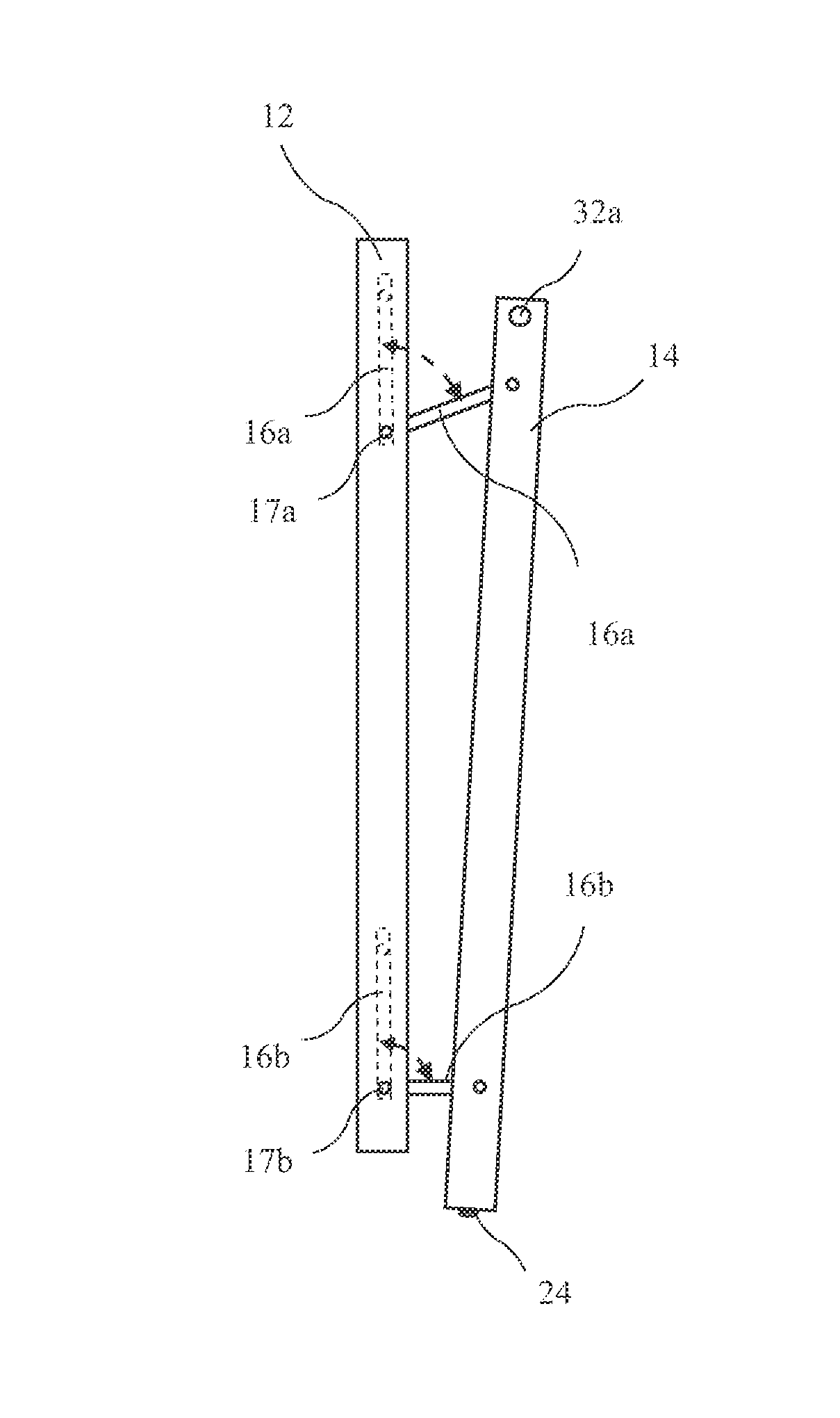 Mirror with replaceable film reflector